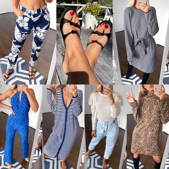 π ZARA DARK BLUE WHITE STRIPE MAXI DRESS/COVERUP! - Picture 13 of 13